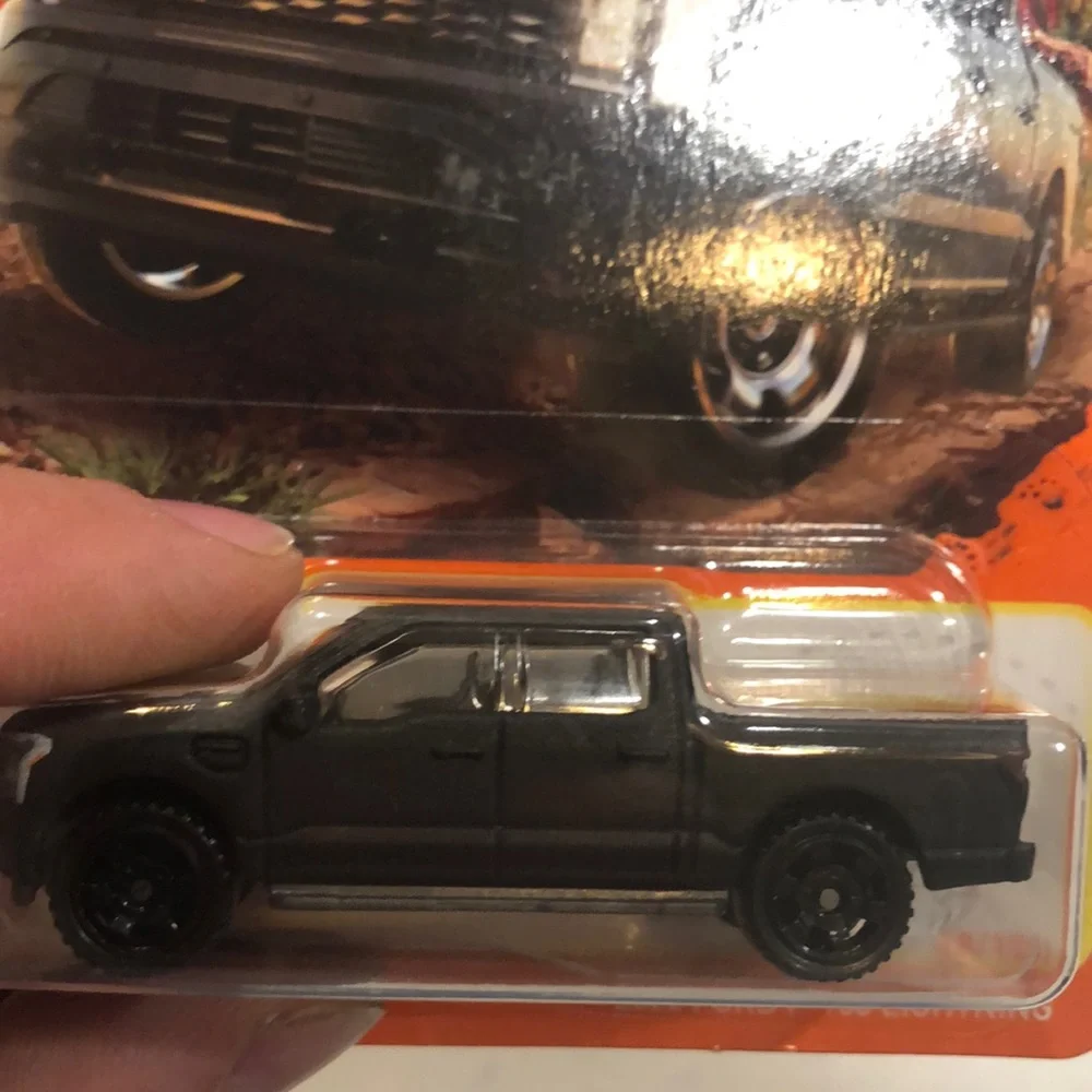 Matchbox Black Ford F-150 Lightning Toy Truck